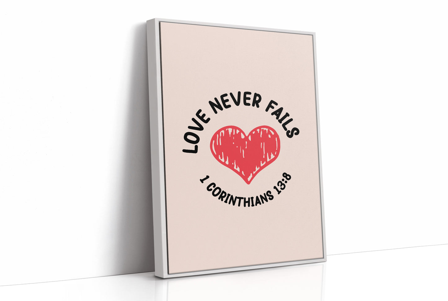 Love Never Fails Heart