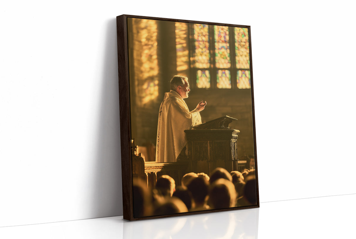 Golden Hour Cathedral Sermon