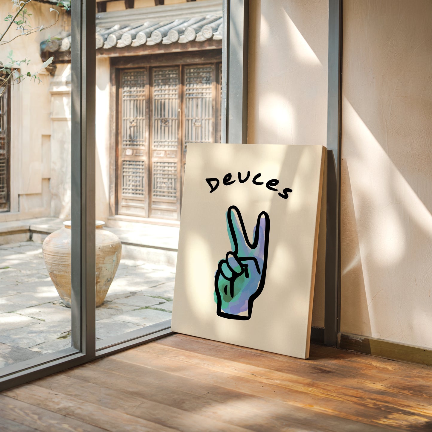 Peace Signs Paint Summer Skies