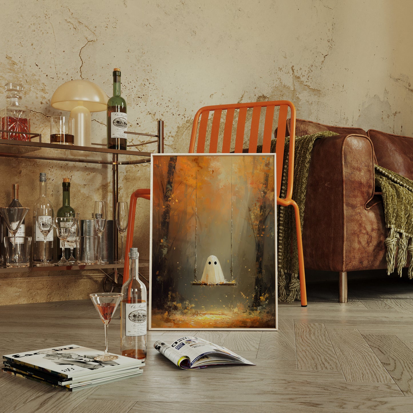 The Lonely Ghost of Autumn Grove