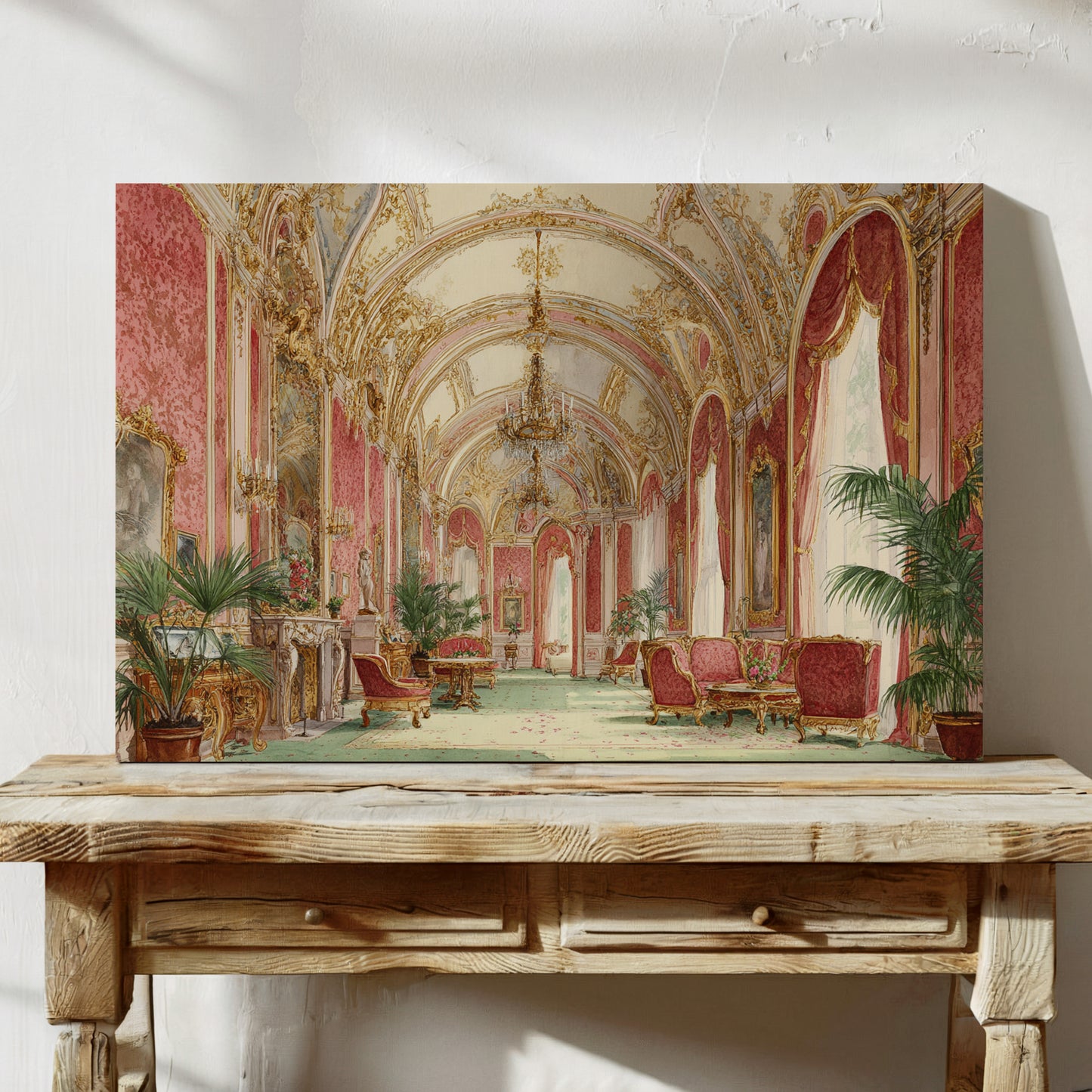 Palace Palms Grace Gilded Corridors