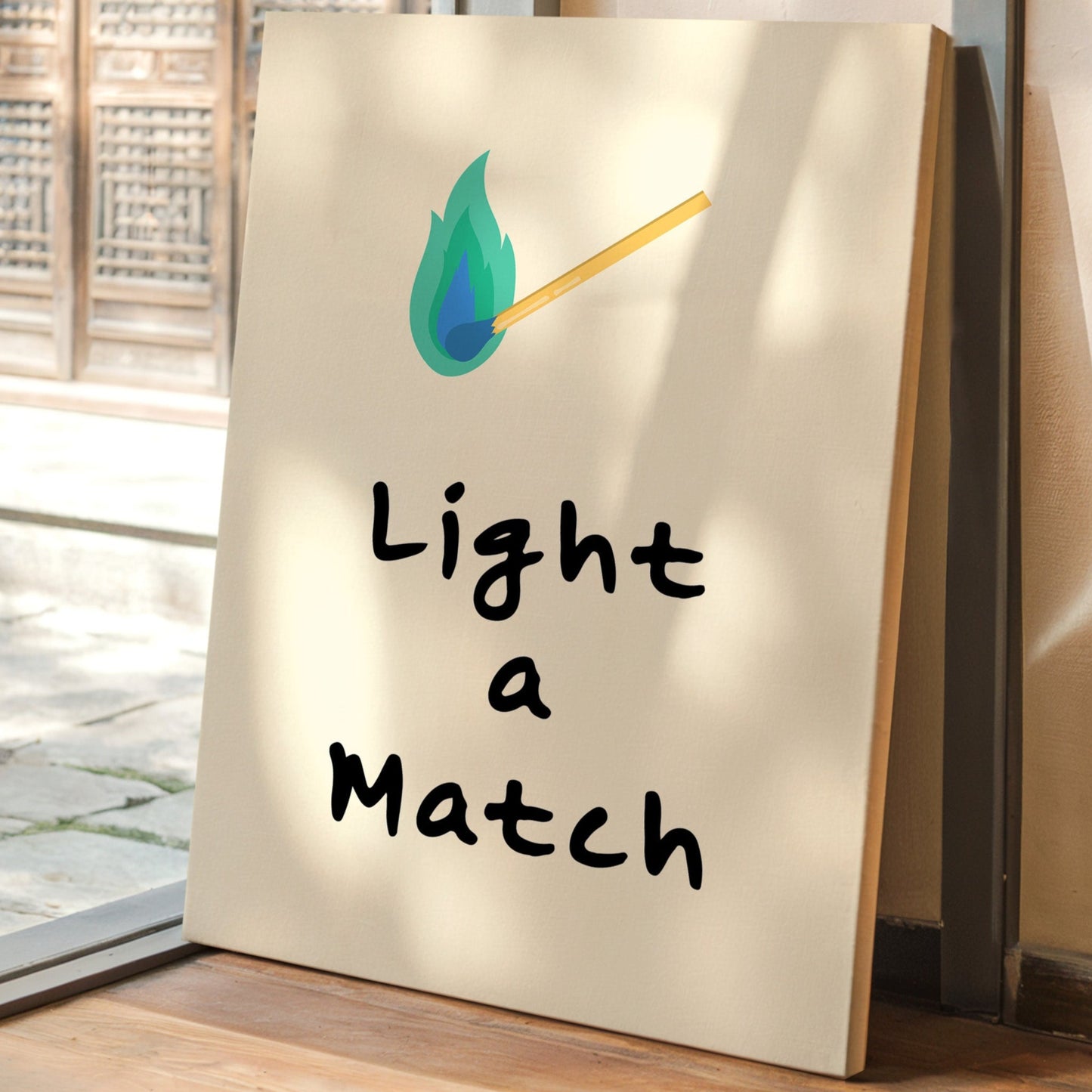 Mint Flames Dance Their Story