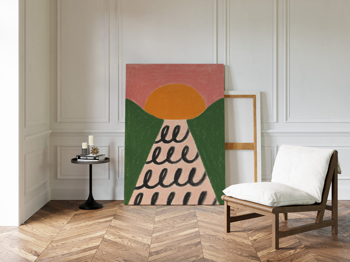 Morning Waves Roll Through Hills