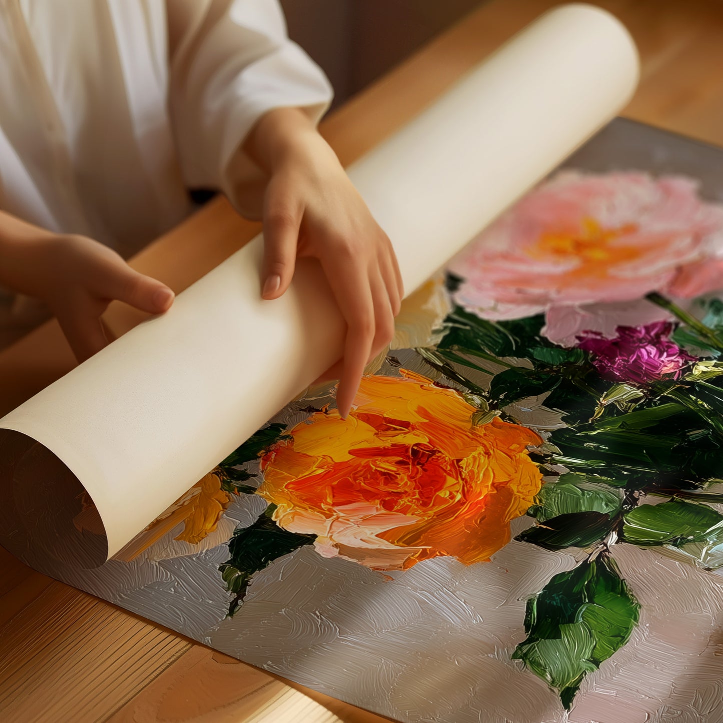 Roses Before the afternoon Fades