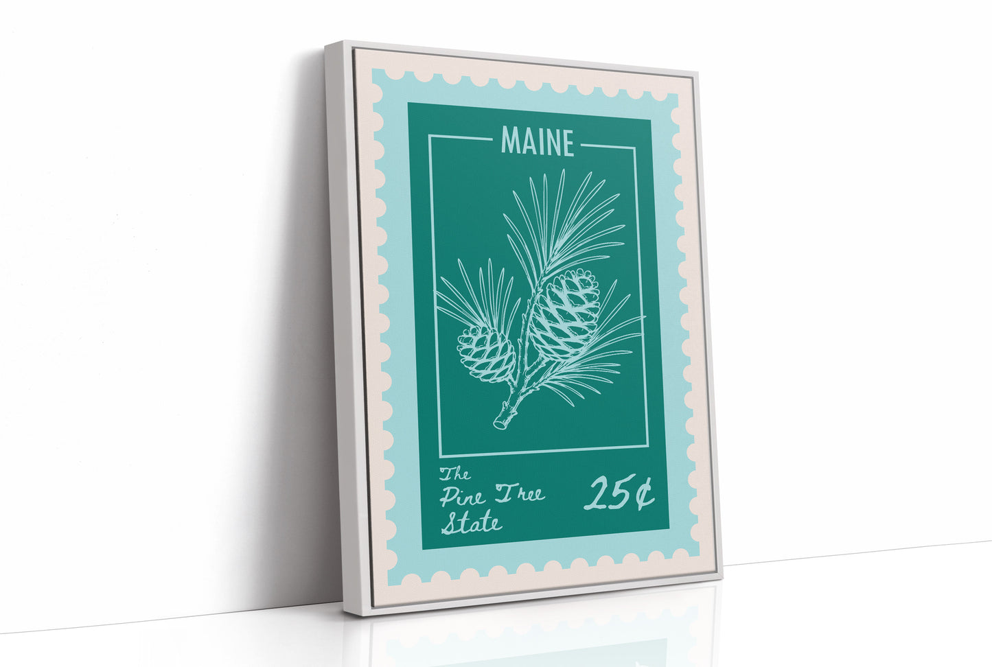 Postmarked from the Pine Tree State