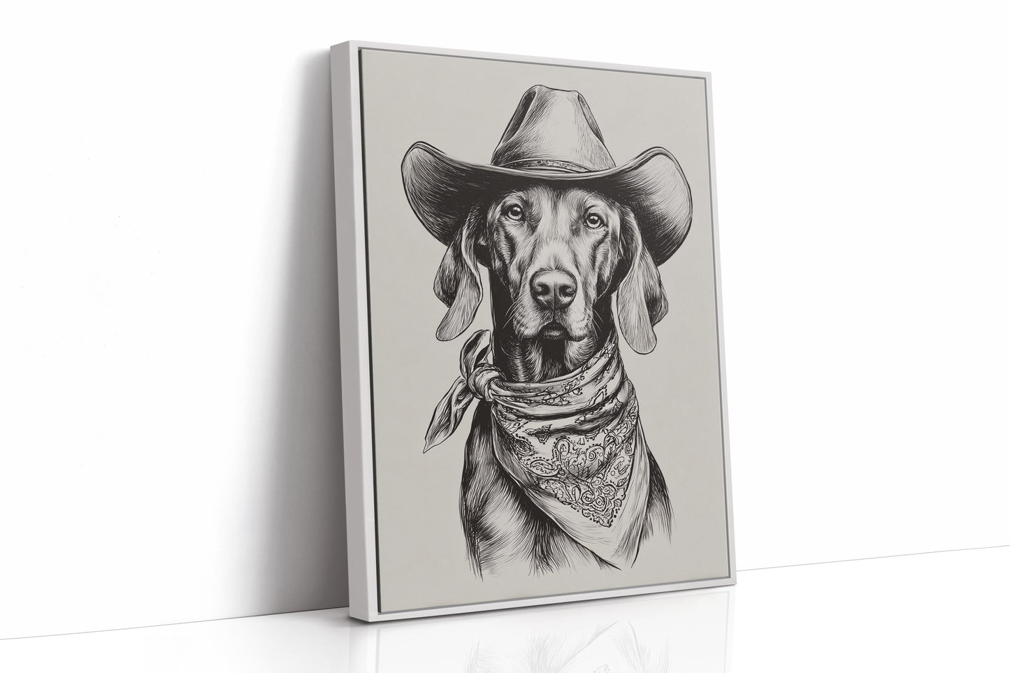 The Canine Cowboy's Resolve