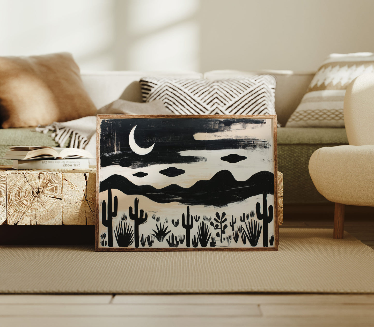 Midnight Cactus Sings Desert Lullabies