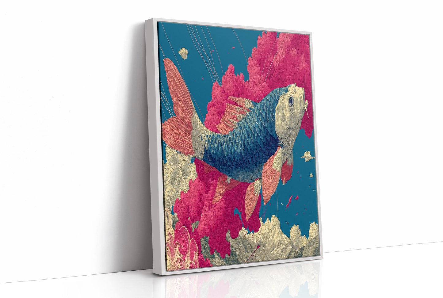 Koi Through the Coral Clouds