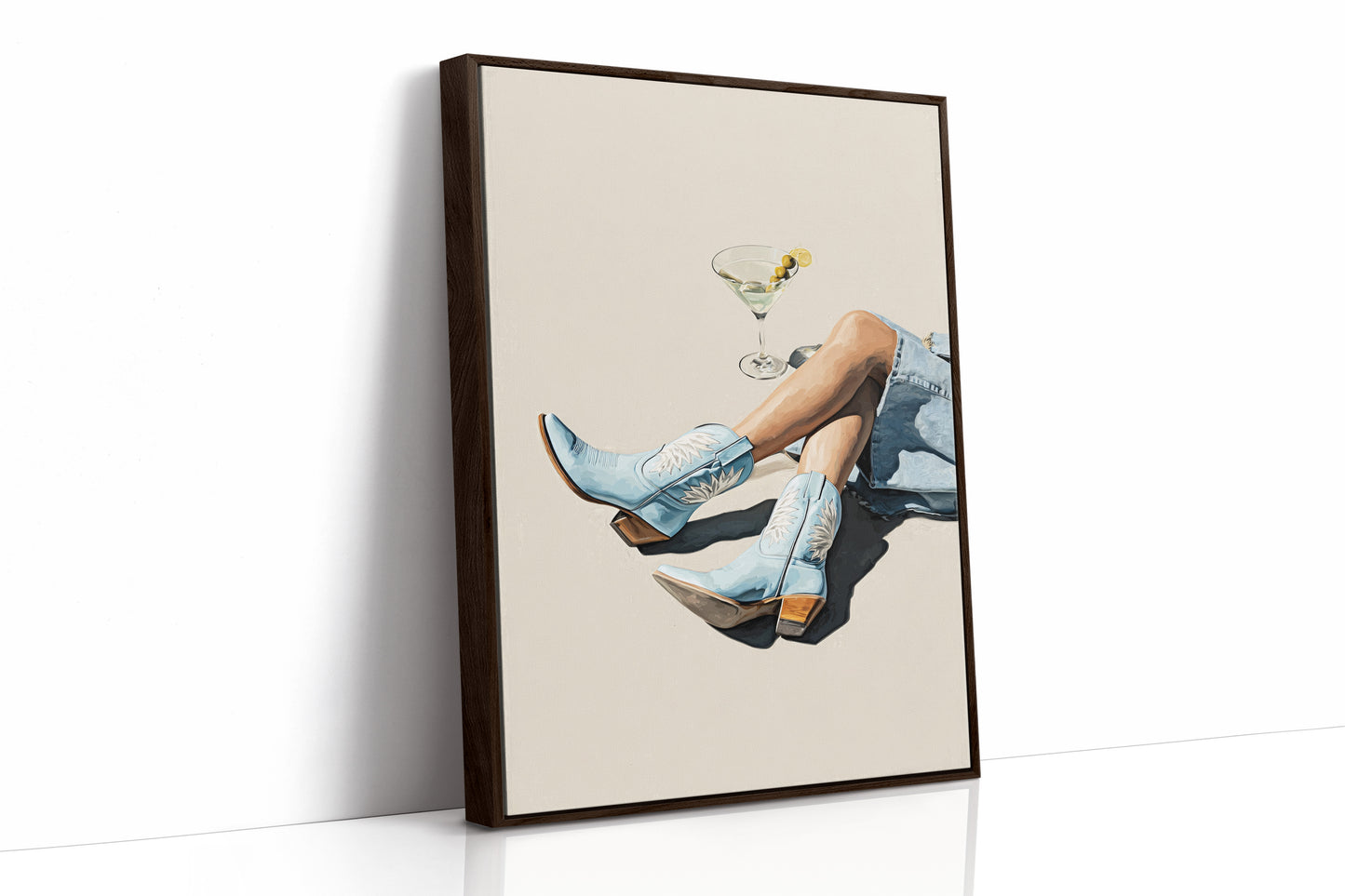 Martinis Meet Baby Blue Daydreams