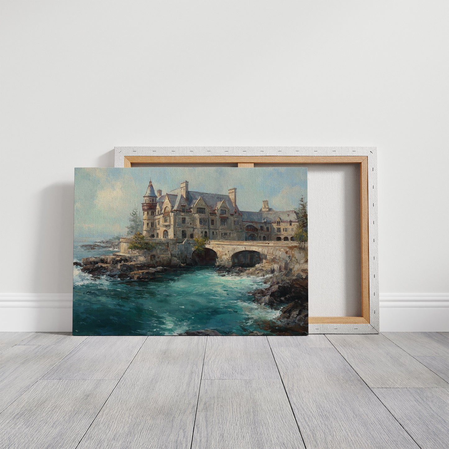 Coastal Manor Meets Turquoise Tide