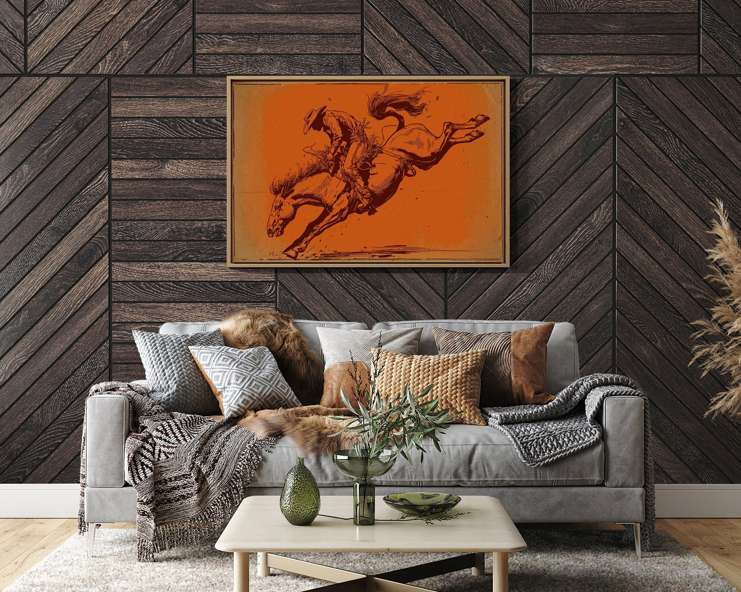 Wild Horses Chase Copper Sunsets