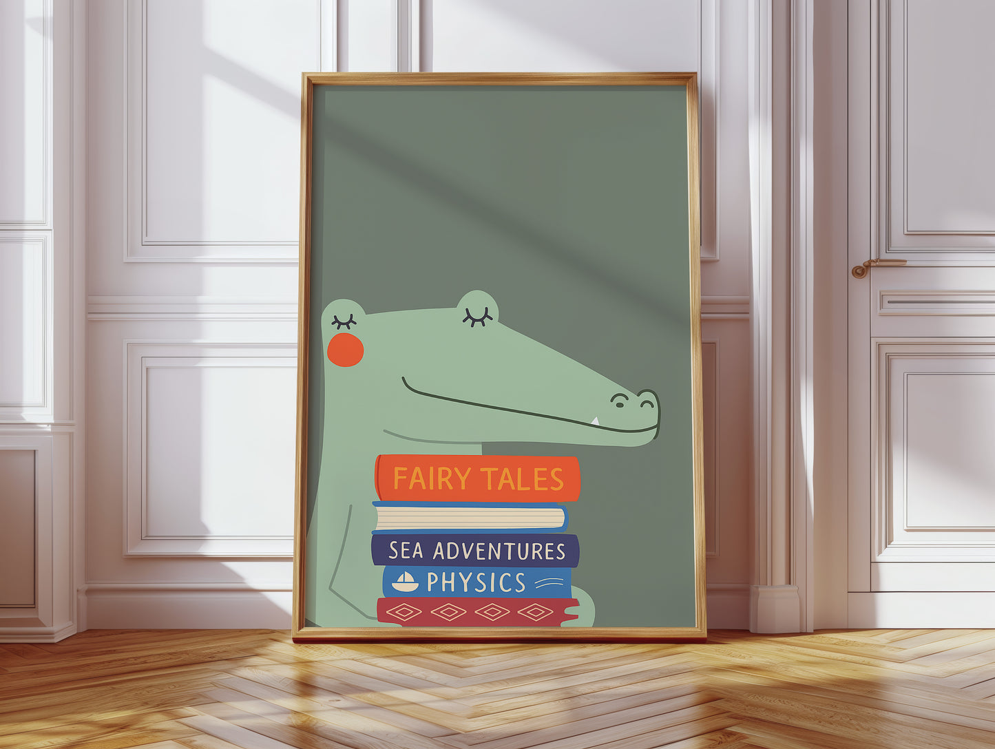 Bookish Gator Dreams of Fairy Tales
