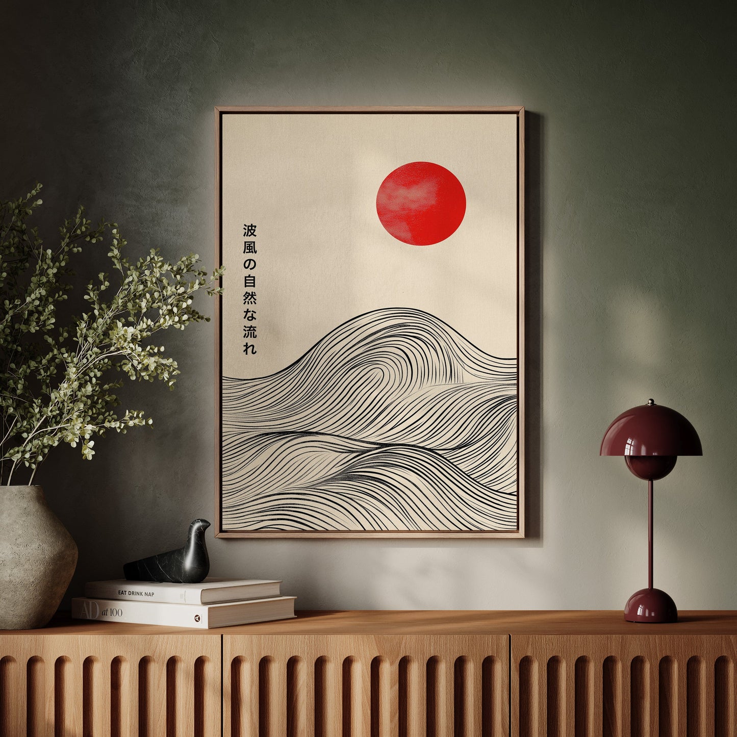 Minimalist Japanese Waves – Timeless Flow of Nature