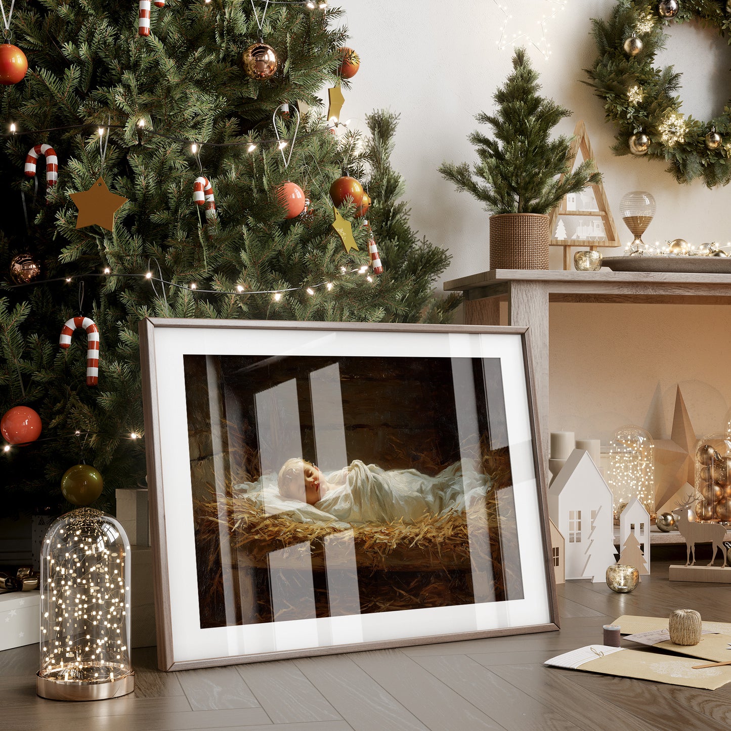 Holy Night Brings Golden Peace