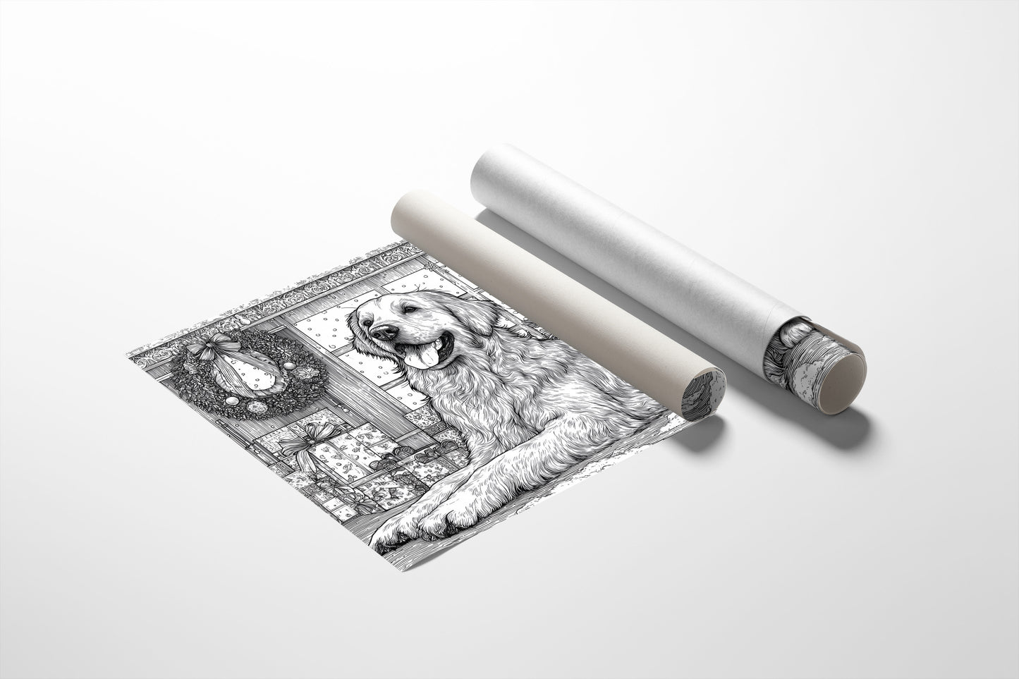 Winter's Faithful Friend Keeps Watch