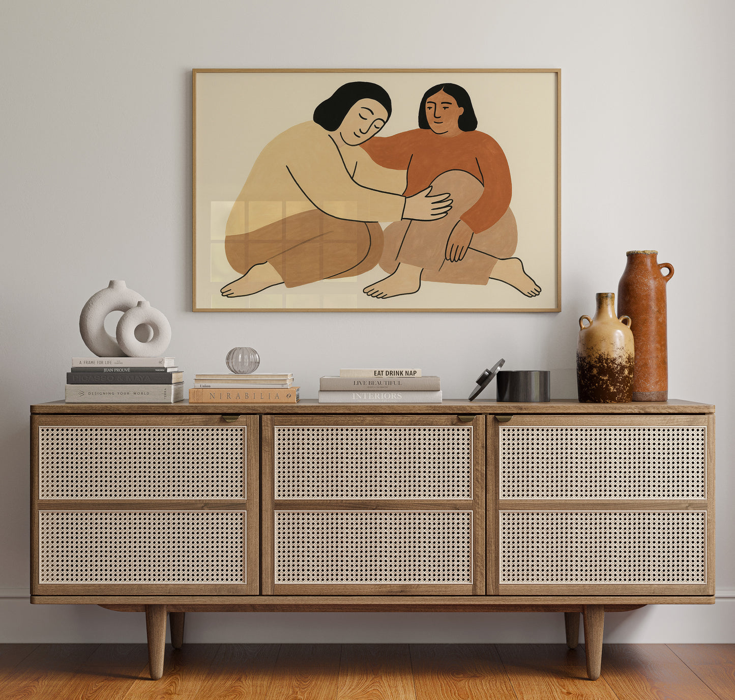 In Gentle Company Friendship Print