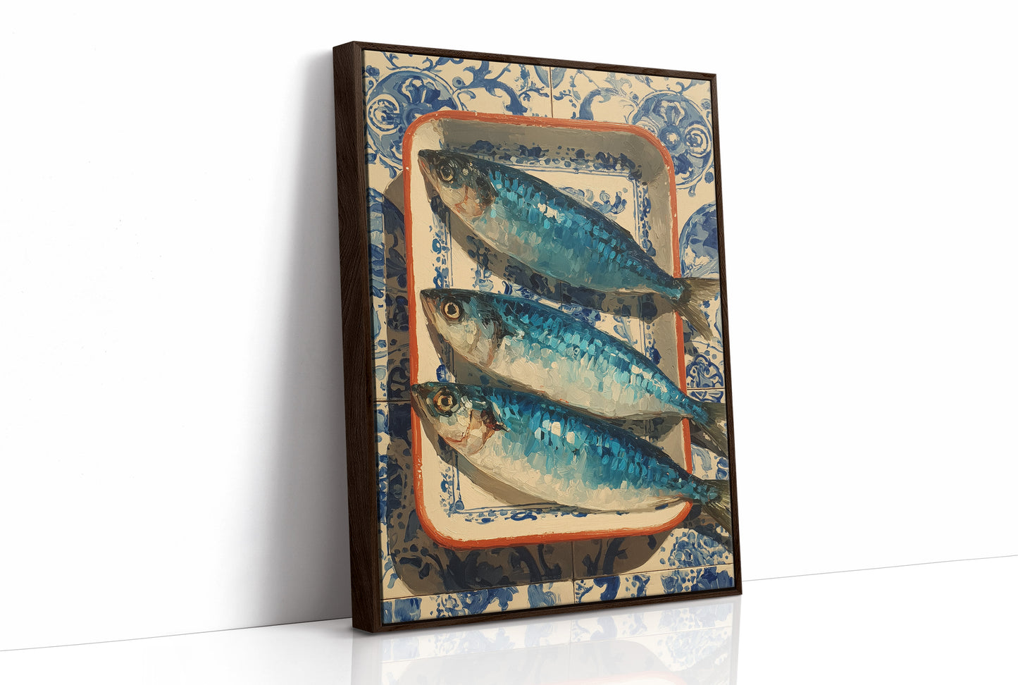Sardines on Azulejo