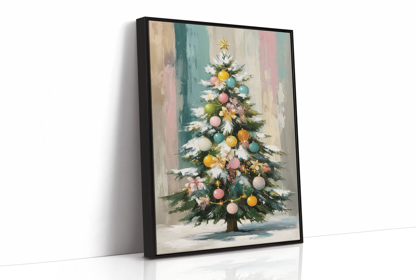 Pastel Ornaments Paint December Dreams