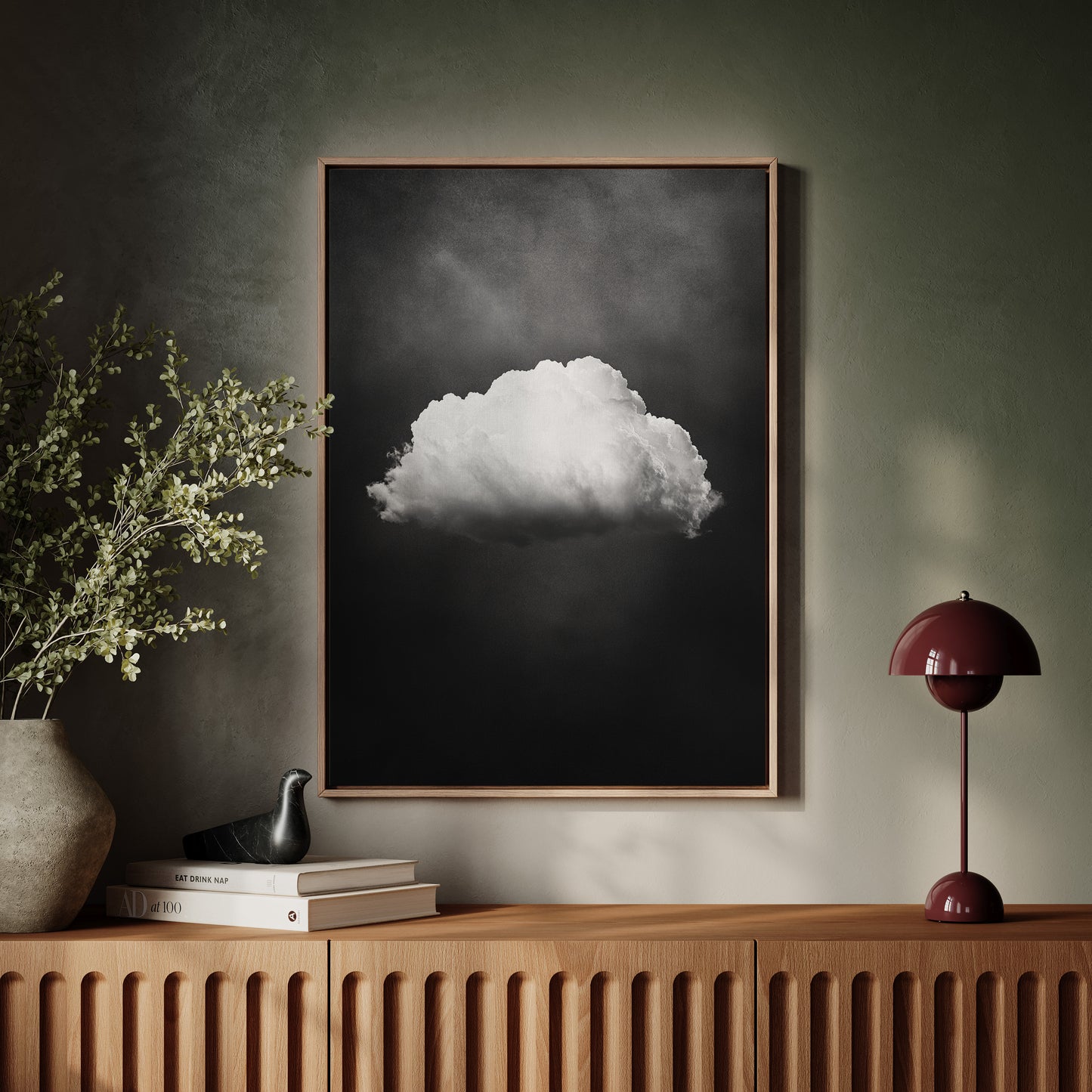 Still Cloud in a Silent Sky