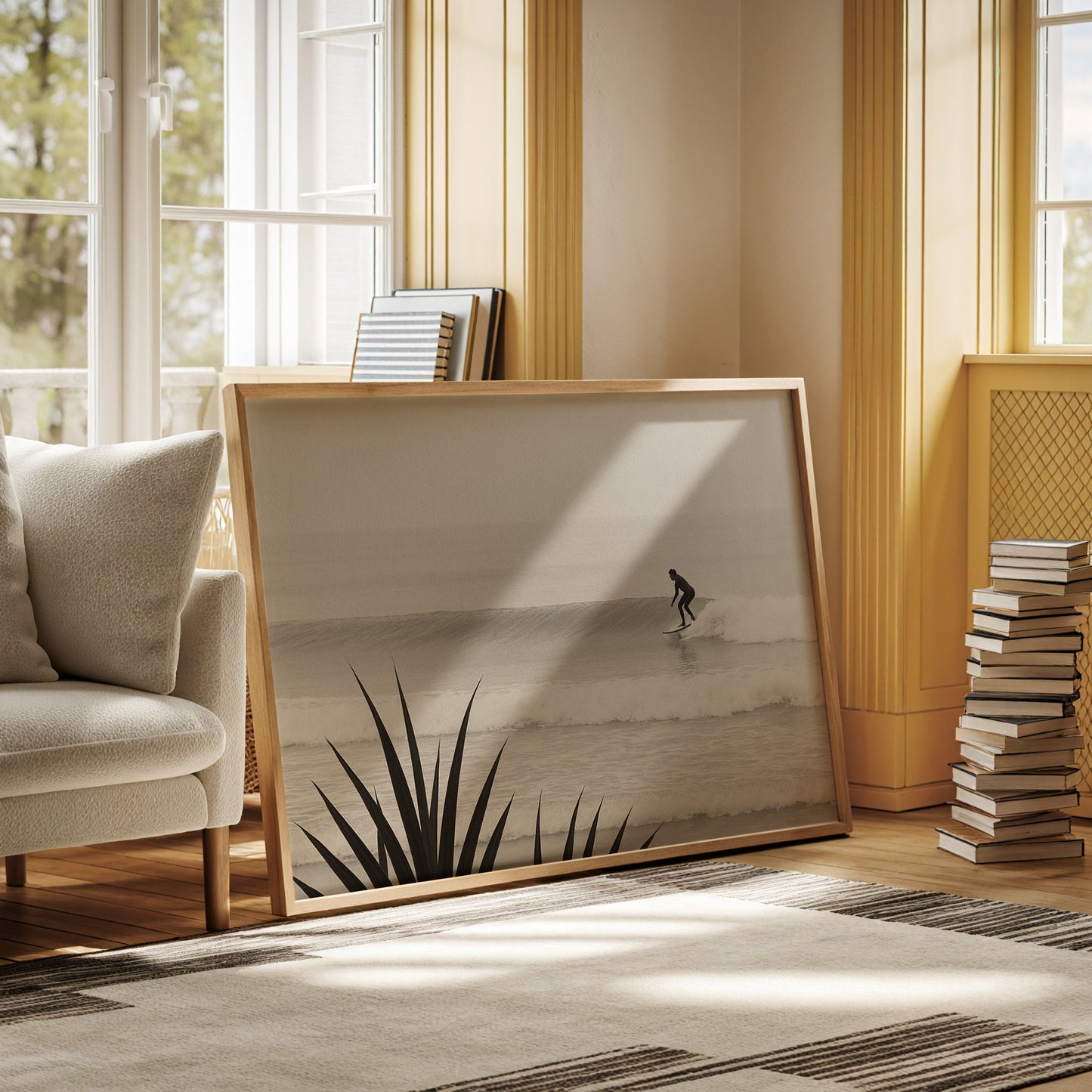 Solo Ride on a Glassy Morning