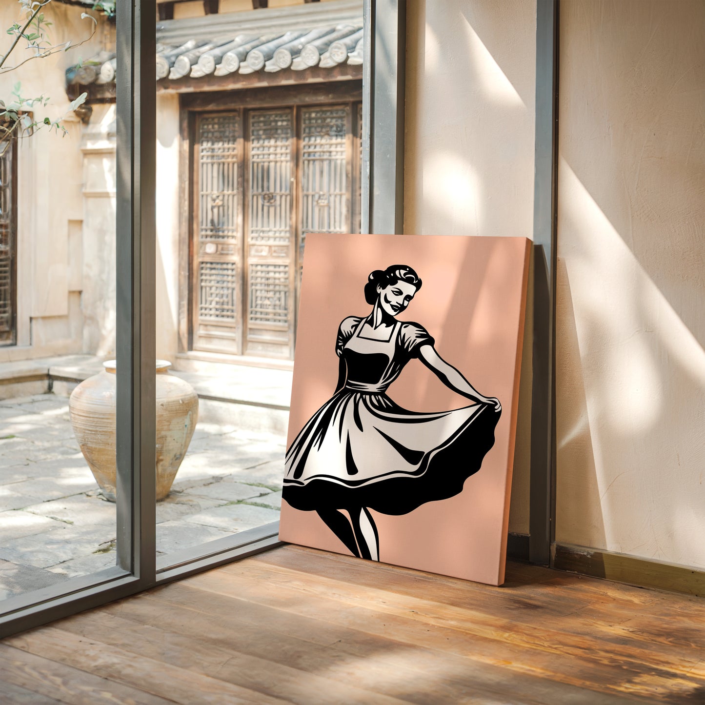 Twirling Through Peach Summer Memories