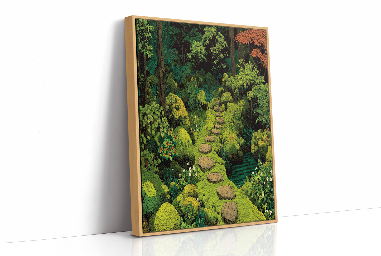 Stepping Stones Into the Green
