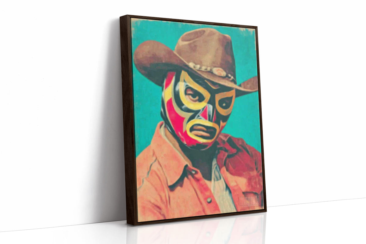 The Masked Cowboy Stands Tall