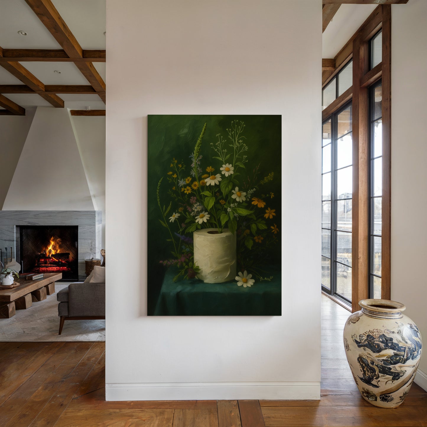 Wildflowers in a Roll of Grace