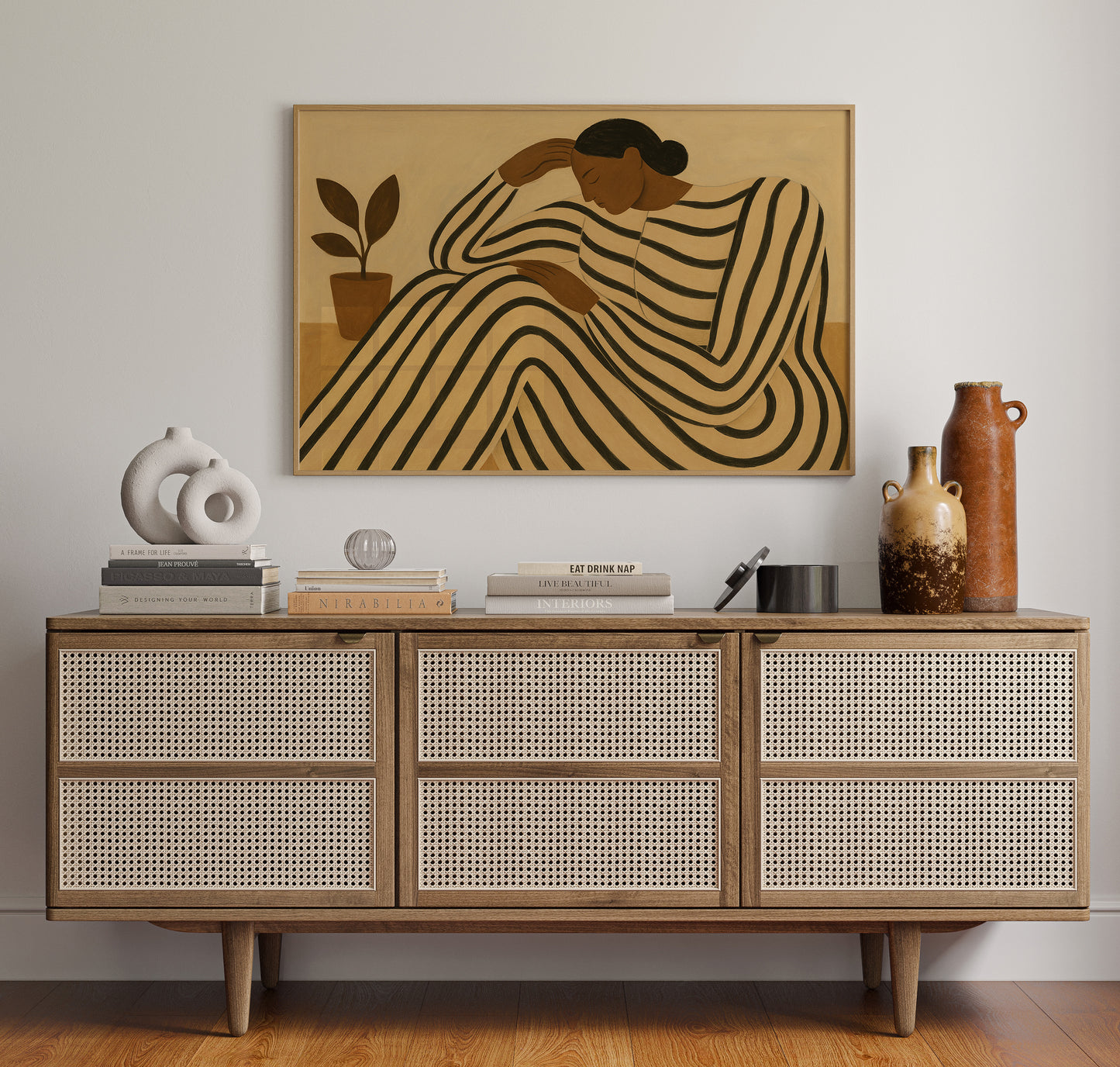 Striped Silence and Stillness