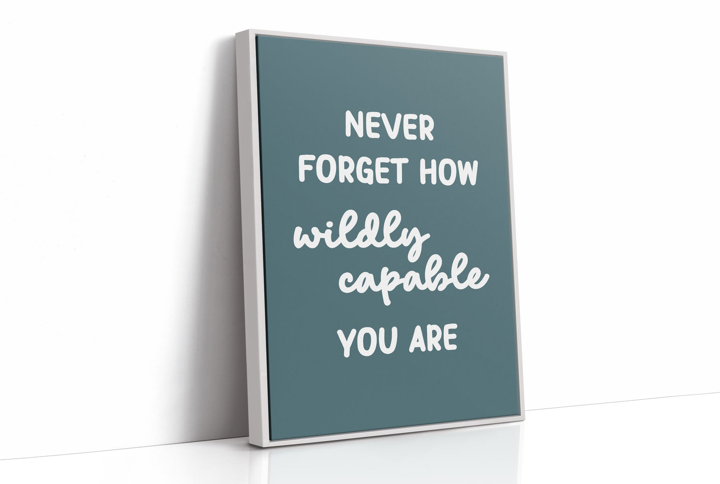 Never Forget How Wildly Capable You Are