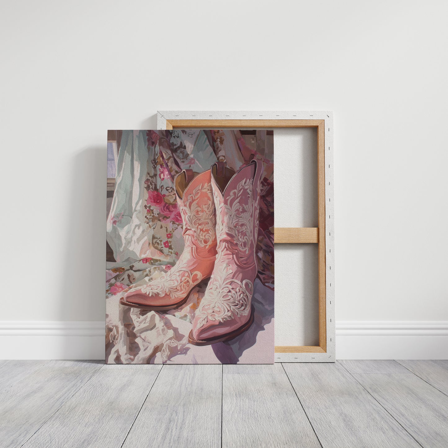 Roses Dance On Wedding Boots