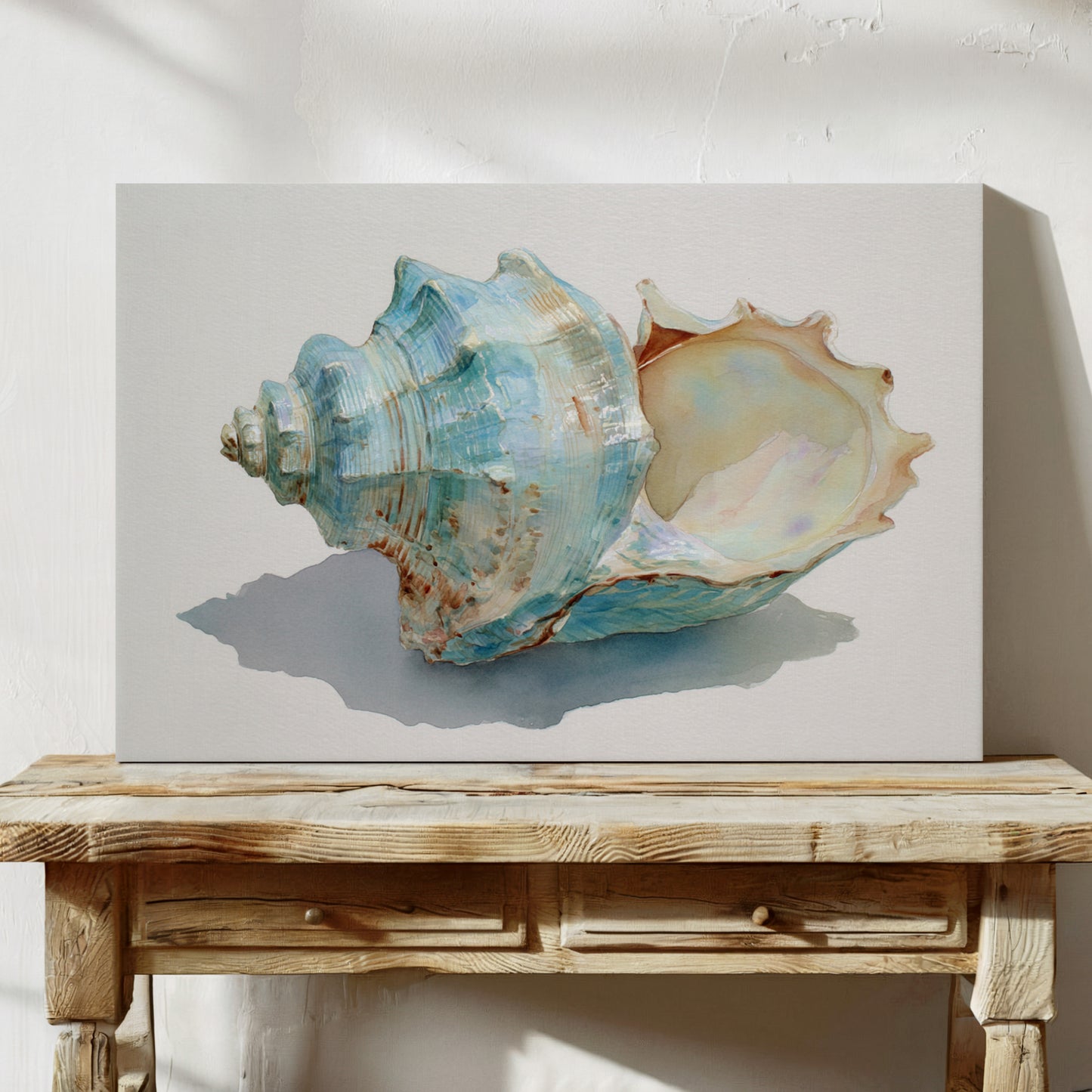 Ocean's Memory In Aqua Light