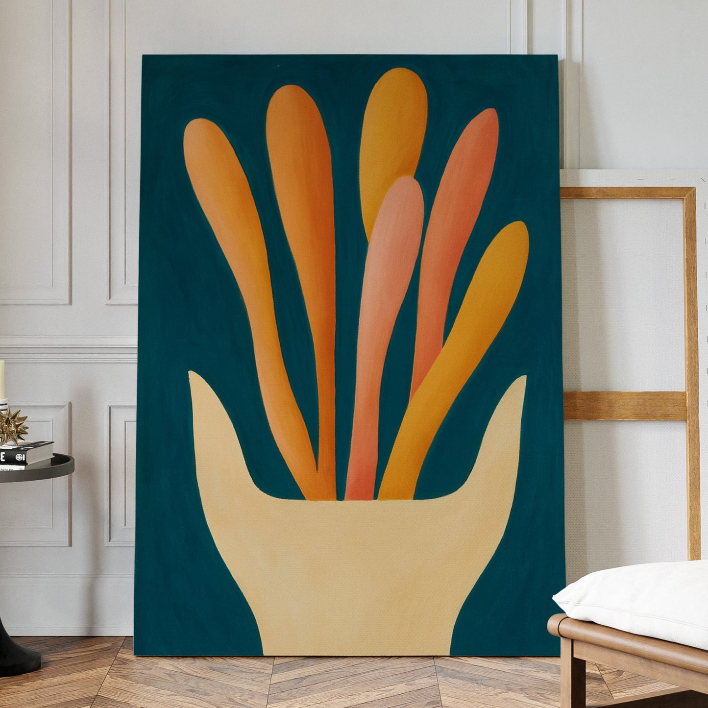 Sunlit Fingers Reach For Sky