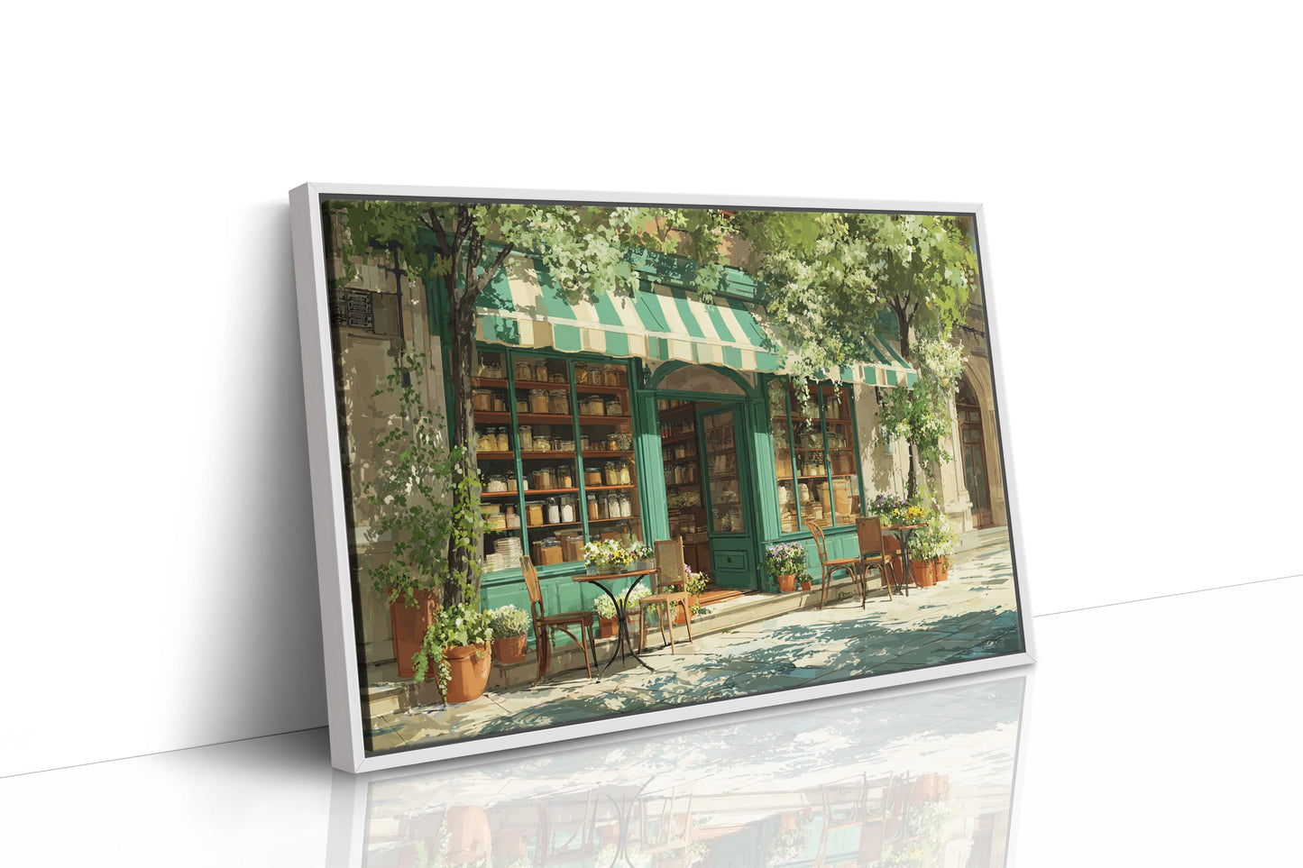 Summer Spills Into Corner Cafe
