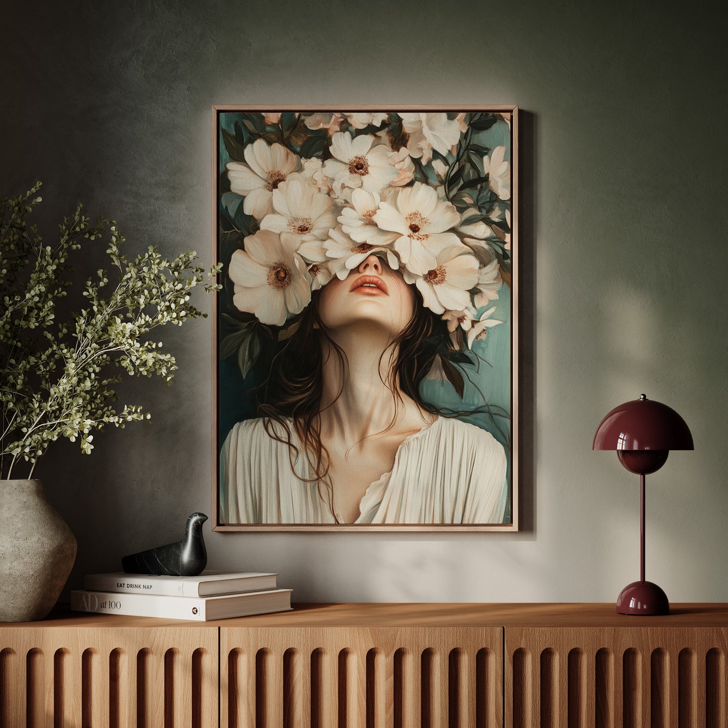 She Blooms in Silence