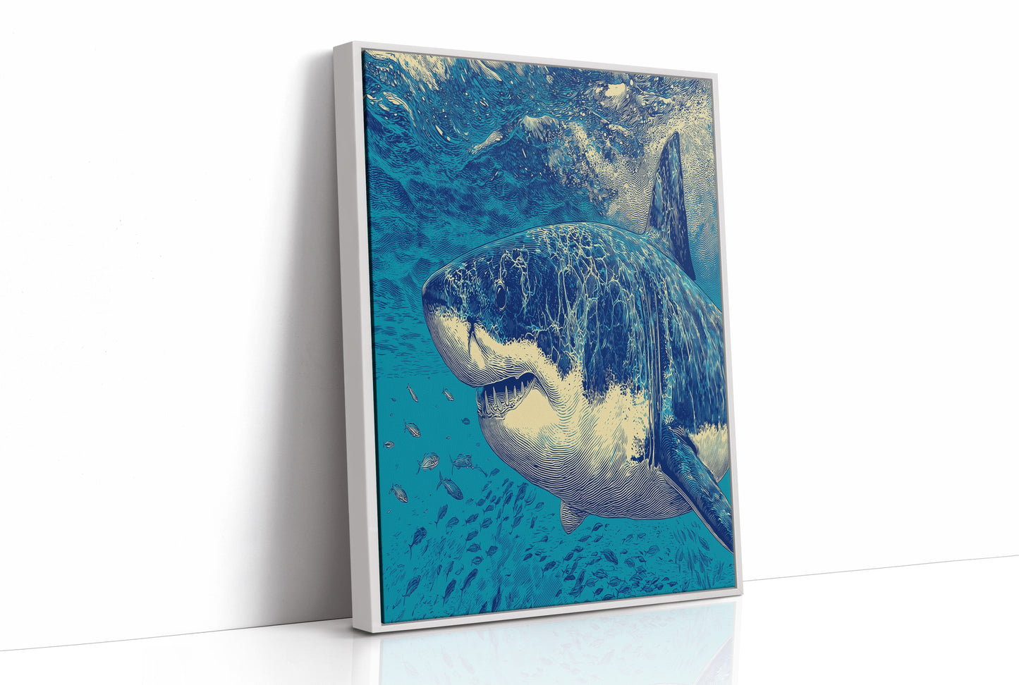 Great White at the Surface
