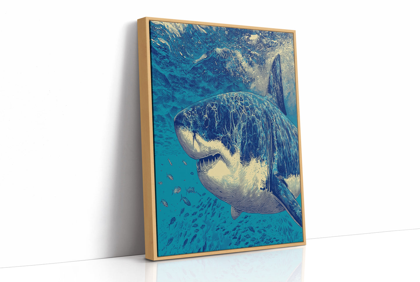 Great White at the Surface