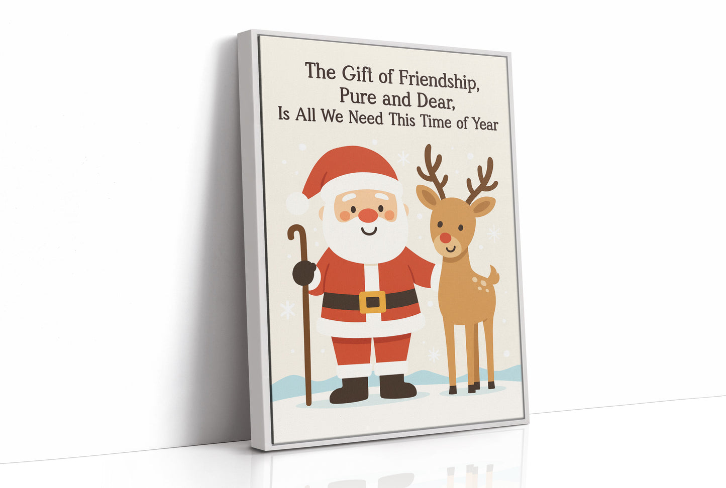 Winter Companions Share Festive Joy