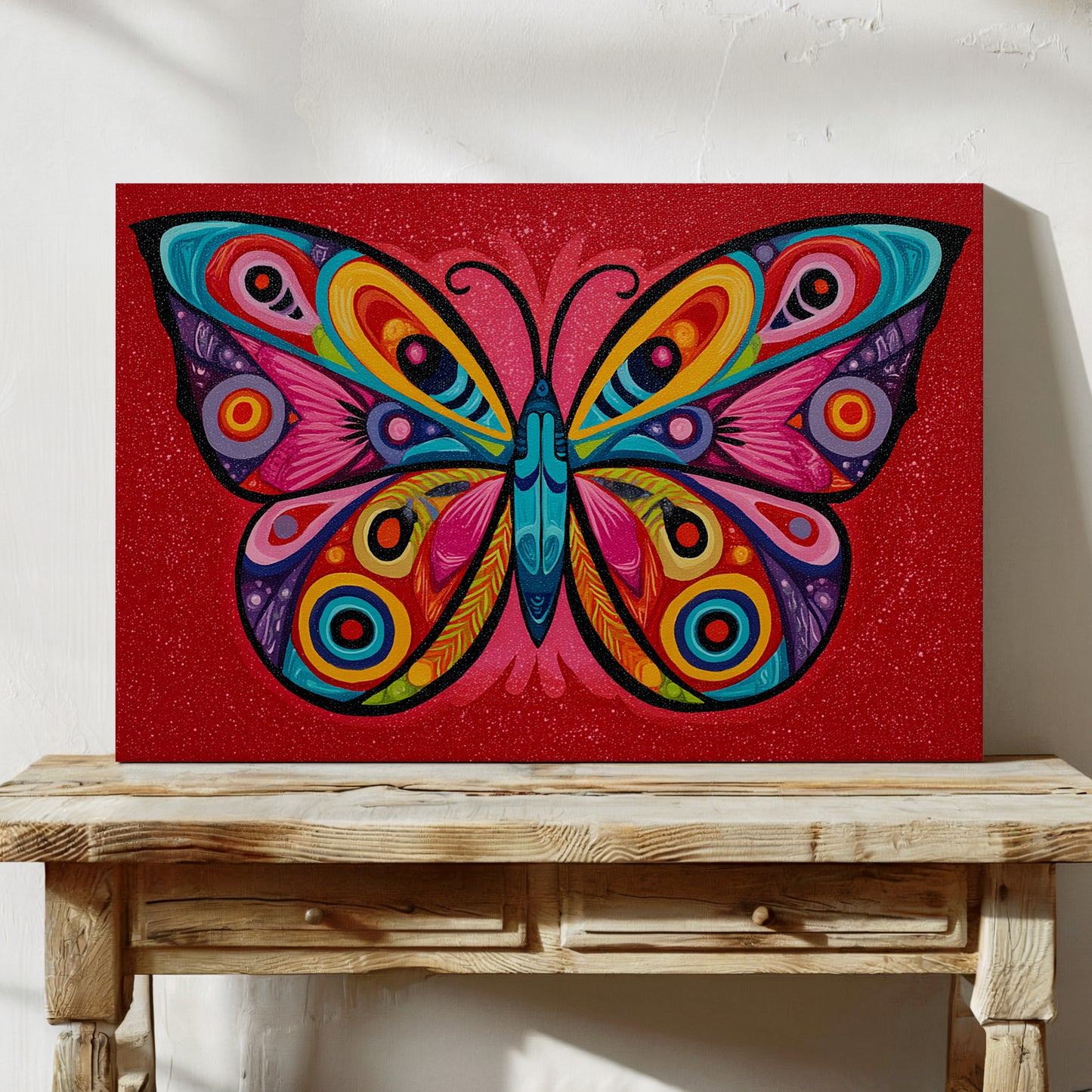 Colors Take Wing In Midnight Fire