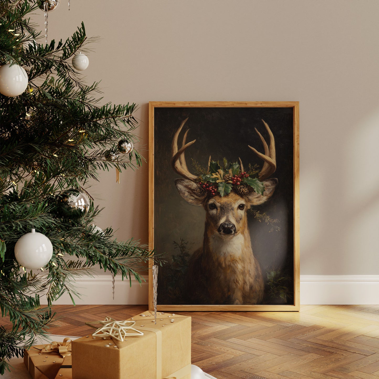 Woodland Prince Bears Winter's Crown