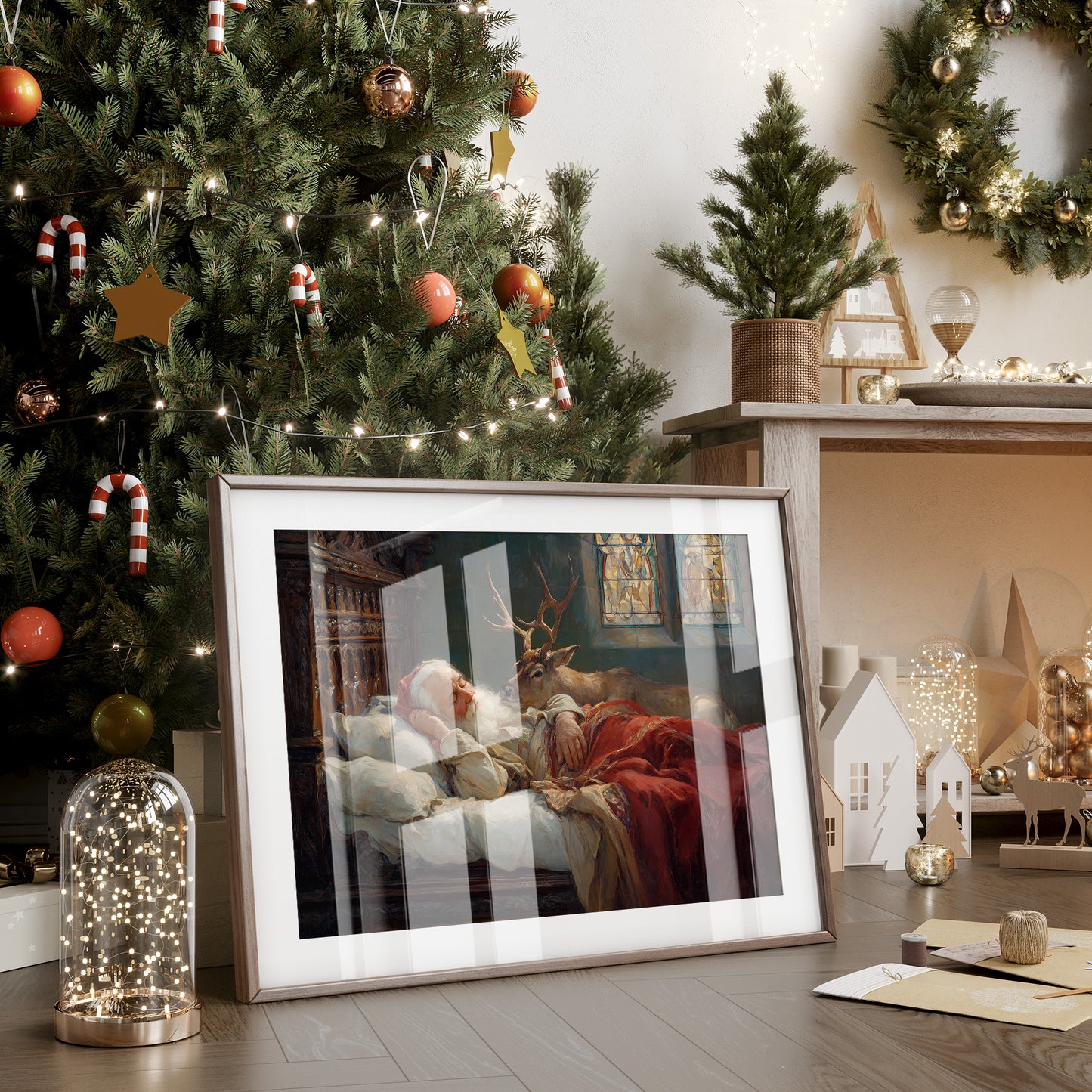 Stained Glass Dreams And Velvet Rest