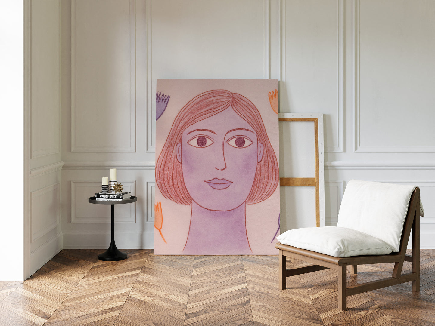 Desert Meets Modern Portrait Pink