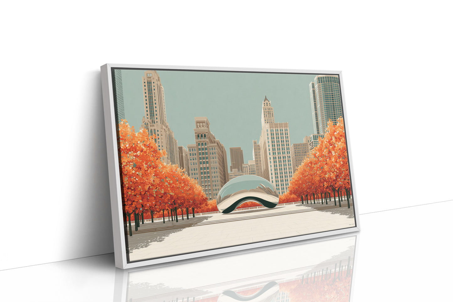 Autumn Flames Meet Steel Dreams