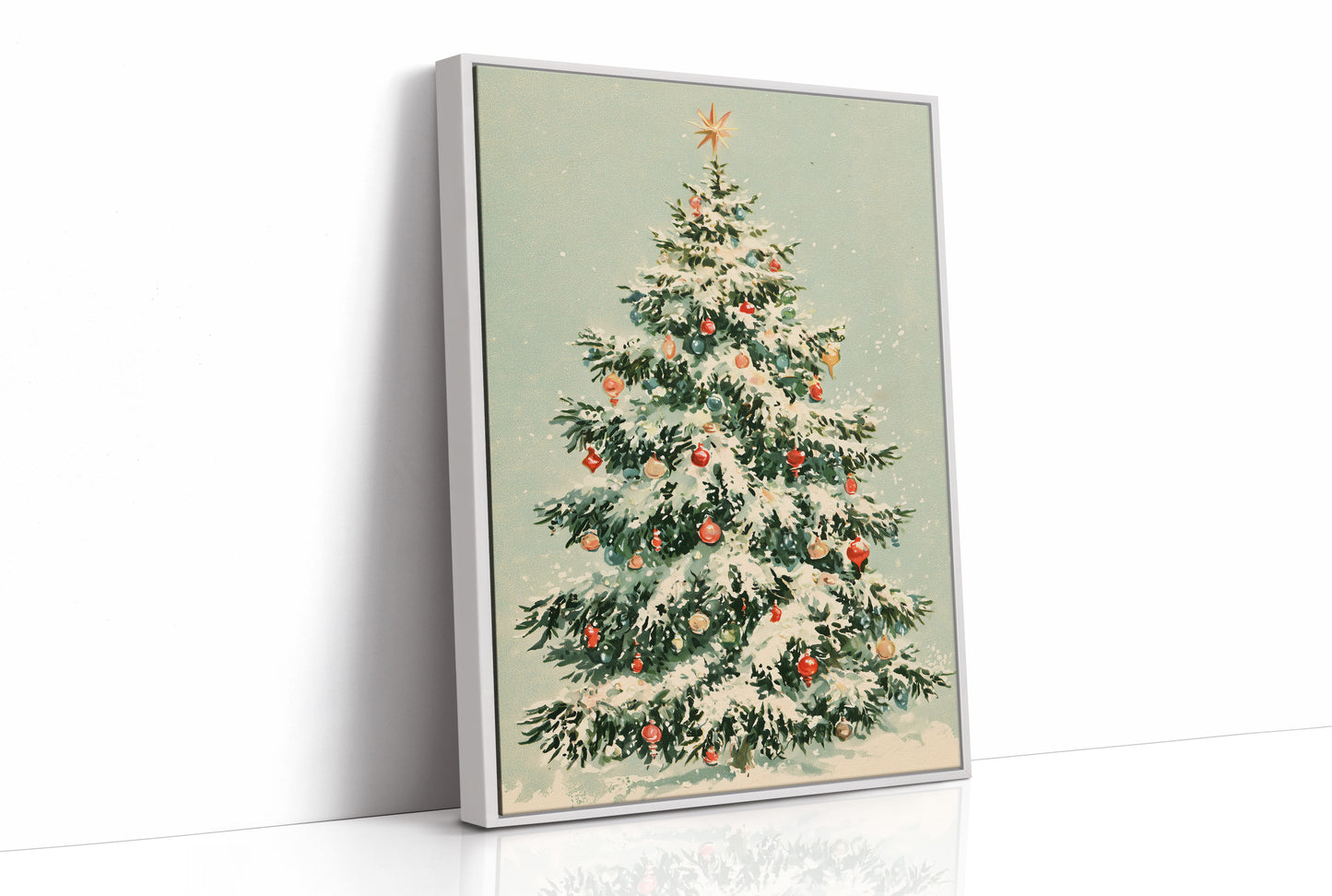 Snow-Laden and Star-Topped