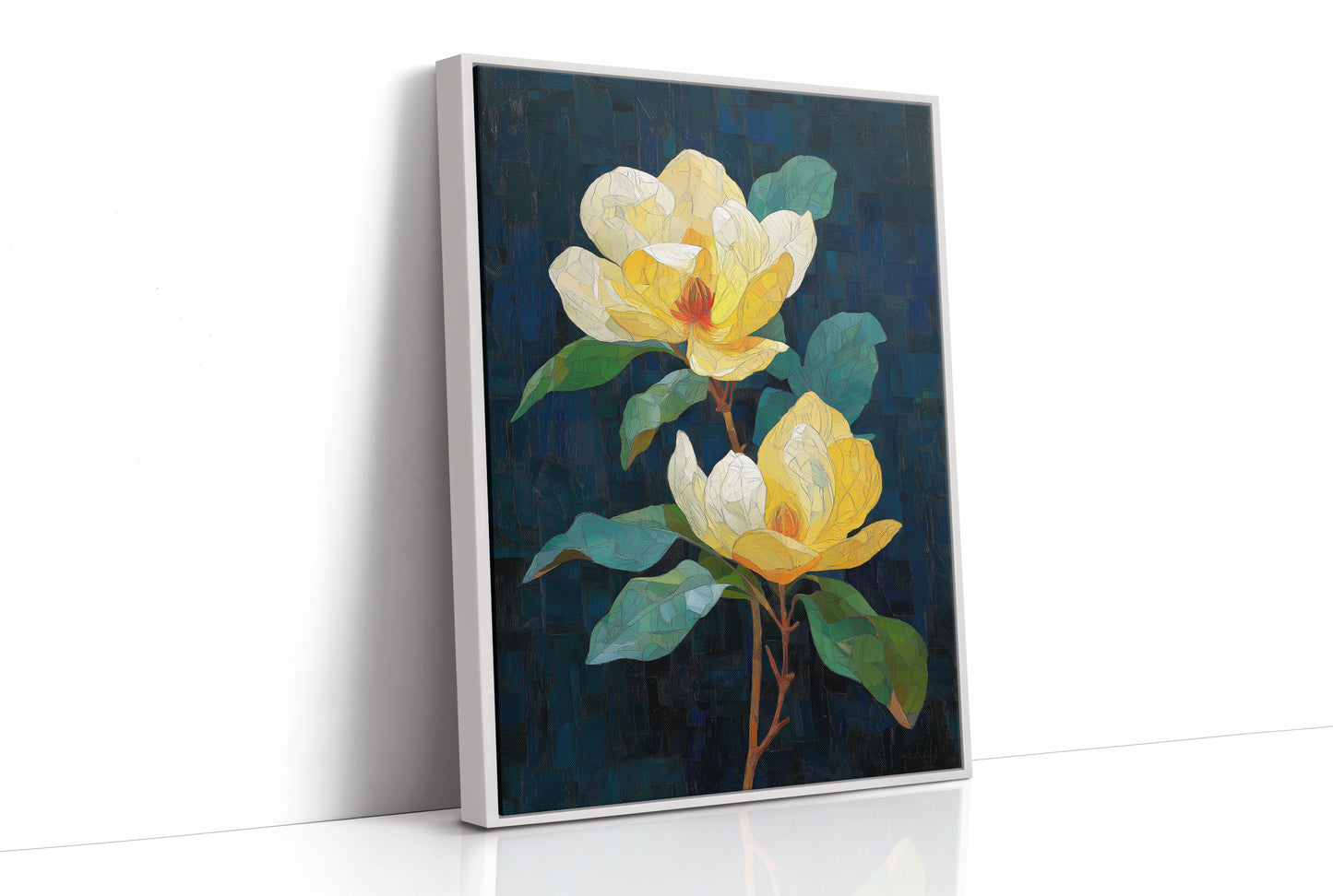 Yellow Magnolias at Midnight