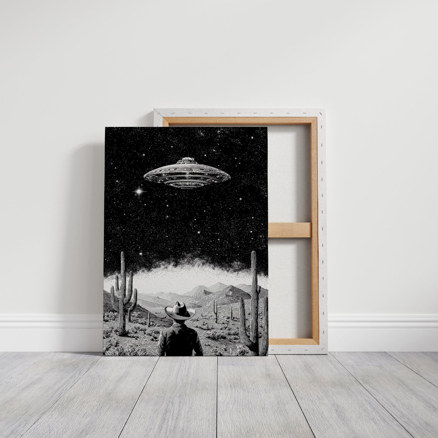 Saguaros Witness Midnight's Strange Light