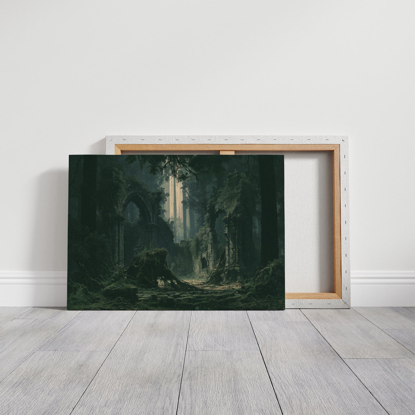 Ruins, Reclaimed by Forest