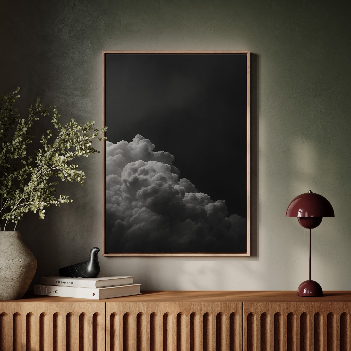 Gathering Storm in Monochrome