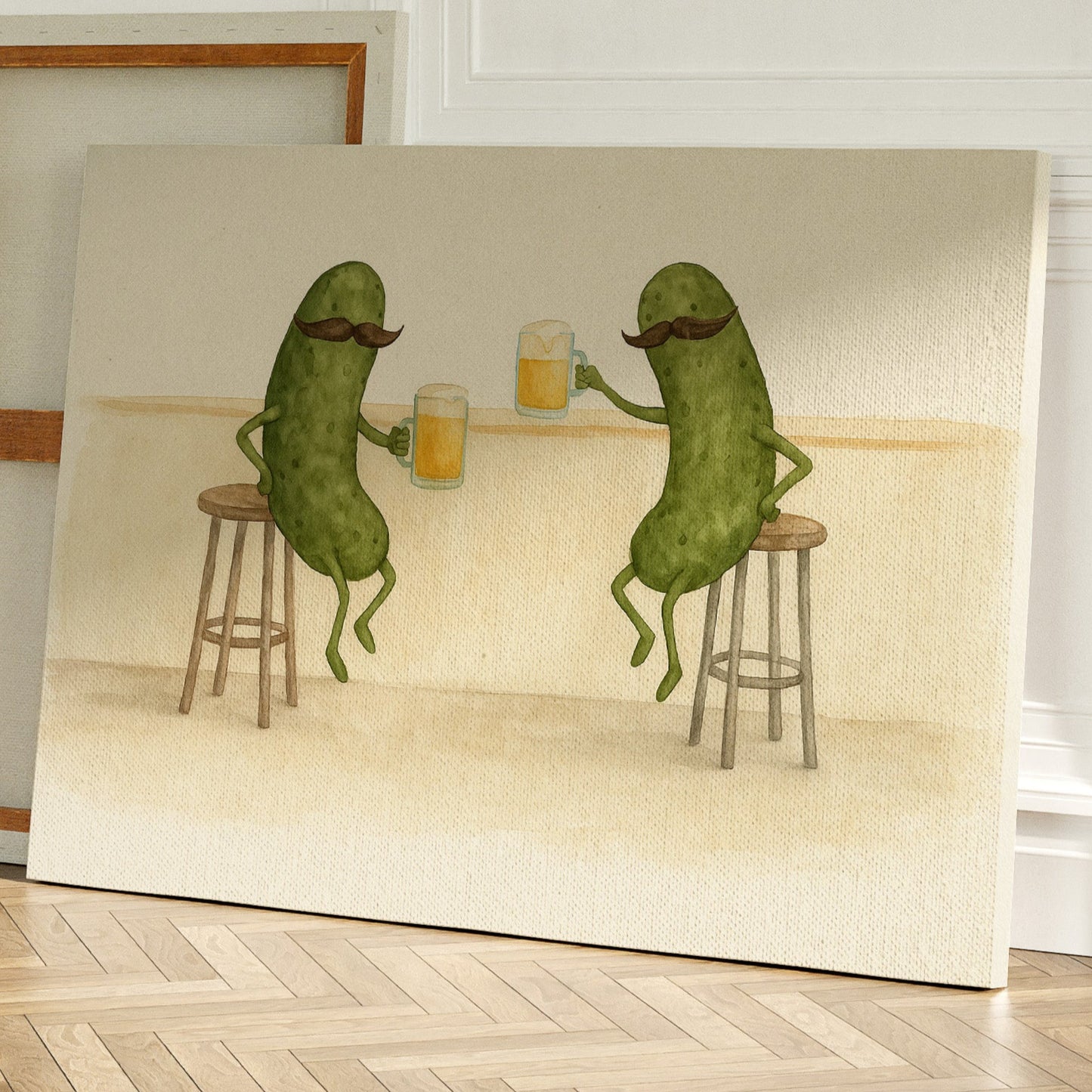 Pickles with Pints and Mustaches