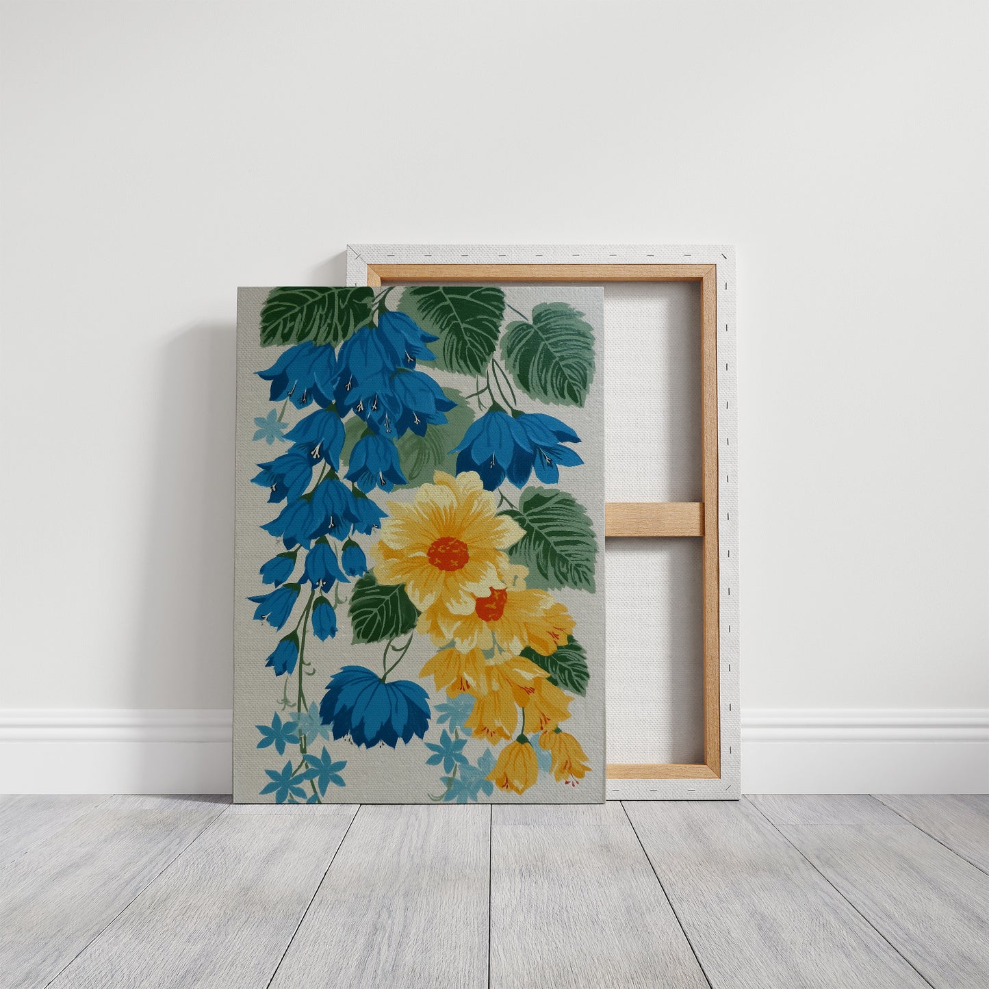 Blue Bells Dance With Golden Sun